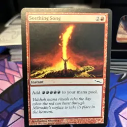 Seething Song Mirrodin Regular X4 MTG - Image 1