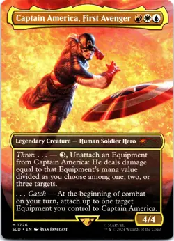 Captain America, First Avenger 1726 Secret Lair Drop Series NM MTG - Image 1
