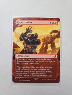 Repercussion - Wilds of Eldraine: Enchanting Tales - LP - Mythic - Enchantment - Image 1