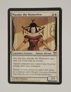 Masako the Humorless Champions of Kamigawa Regular - Image 1