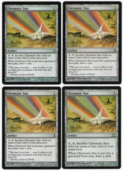 Chromatic Star x4 4x Various Sets PLAYSET Colorless Common Artifact SP - NM AZ3 - Image 1