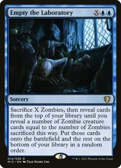 MTG Empty the Laboratory ** Midnight Hunt Commander ** English - Image 1