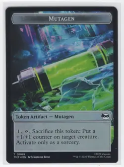 #5 / 9 2026 Teenage Mutant Ninja Turtles Ninja / Mutagen Token FOIL - Image 1