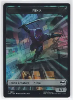 #5 / 9 2026 Teenage Mutant Ninja Turtles Ninja / Mutagen Token FOIL - Image 2