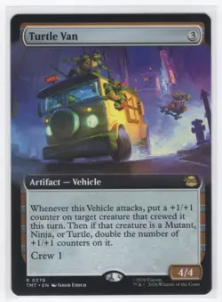 #278 2026 Teenage Mutant Ninja Turtles Turtle Van Rare - Image 1