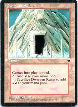 Dwarven Ruins U Fallen Empires LP LP-LP - Image 1