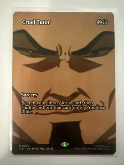 Cruel Tutor (Borderless) Avatar: The Last Airbender: Eternal-Legal Regular - Image 1