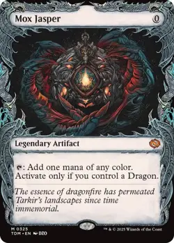 FOIL Mox Jasper (Showcase) - Tarkir: Dragonstorm (TDM) - Image 1