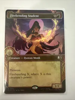 Firebending Student (Showcase) Avatar: The Last Airbender Foil - Image 1