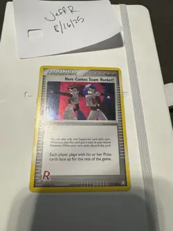 Pokemon Card- Here Comes Team Rocket! -111/109 -Rocket EX Returns-Holo-LP - Image 1