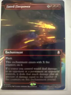 Fated Firepower (Borderless) Avatar: The Last Airbender Foil - Image 1