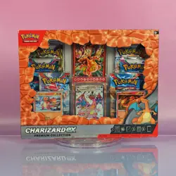 POKEMON CHARIZARD EX PREMIUM COLLECTION BOX OVP SEALED - Image 1