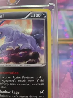Pokemon Absol Promo Holo XY178 XY Basic 100HP Shadow Cage Pokemon TCG Card - Image 5