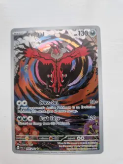 Yveltal 205/182 Paradox Rift (Pokemon) Full Art Illustration Rare - Image 1
