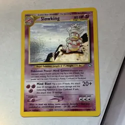Pokemon TCG Holo Rare Slowking 14/111 Neo Genesis Vintage WOTC Card - Image 1