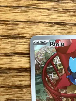 Pokemon TCG Riolu Black Star Promo 010 Mega Evolutions Pokemon Center Exclusive - Image 2