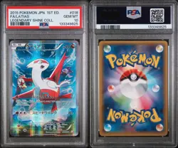 2015 POKEMON JPN LEGEND SHINE COLL 1ST ED #018 FULL ART/LATIAS PSA 10 - Image 3
