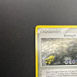 2005 Pokemon EX Deoxys Strength Charm 92/107 Reverse Holo Stamped MP - Image 2