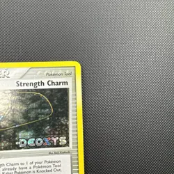 2005 Pokemon EX Deoxys Strength Charm 92/107 Reverse Holo Stamped MP - Image 3