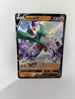 Pokemon TCG Gallade V SWSH258 Black Star Promo SWSH Promo Cards - Image 1