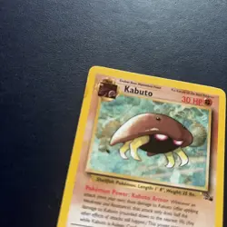 Kabuto 50/62 Fossil Set Pokemon card LP COMBINED POSTAGE - Image 2