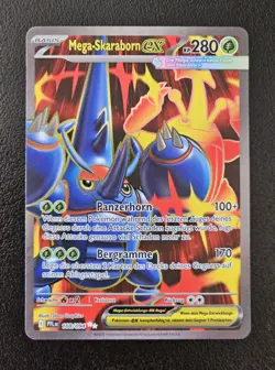 Pokemon Mega-Skaraborn EX 108/094 Fatale Flammen Fullart Deutsch NM #2 - Image 1