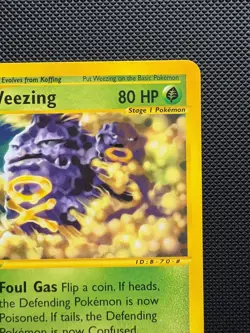 Weezing Non Holo Rare - Pokemon Expedition - 70/165 - Image 3