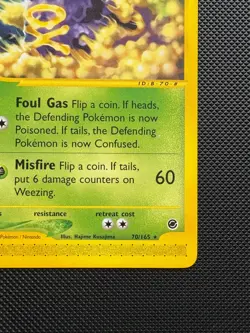 Weezing Non Holo Rare - Pokemon Expedition - 70/165 - Image 4