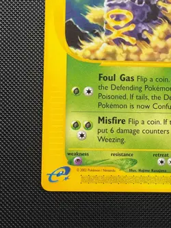 Weezing Non Holo Rare - Pokemon Expedition - 70/165 - Image 5