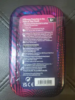 5x Pokemon TCG Mega Evolution Mega Heroes Mini Tins - Art Set of 5 - NEW/SEALED - Image 2