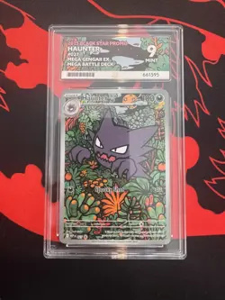 Pokemon TCG Haunter 027 English | Mega Battle Deck Promo | ACE Grade 9 - Image 1