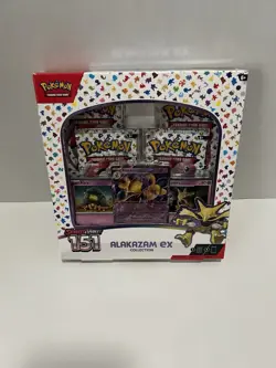 Pokemon TCG: Scarlet & Violet-151 Alakazam ex Collection Booster Box Ships Fast - Image 1