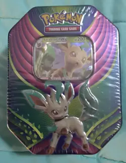 Sealed - Leafeon TIN GX Fall Celebration Pokemon TCG New in Box MINT - Image 1