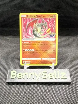 Radiant Charizard 011/078 Pokemon GO Holo - Image 1