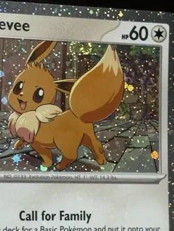 Bleed Error 2x SWIRL Eevee SVP 200 Promo Cosmo Swirl Pokemon Destined Rivals NM - Image 3