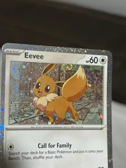 Bleed Error 2x SWIRL Eevee SVP 200 Promo Cosmo Swirl Pokemon Destined Rivals NM - Image 4