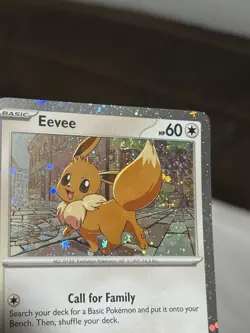 Bleed Error 2x SWIRL Eevee SVP 200 Promo Cosmo Swirl Pokemon Destined Rivals NM - Image 5