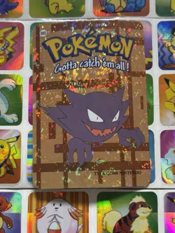 Pokemon 151 Vintage Pocket Monsters Vending HOLO Prism Sticker 2000 Nintendo - Image 1