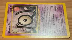 Unown [N] # 50/75 (Icognito) Uncommon Neo Discovery Pokemon EN Near Mint Vintage - Image 2