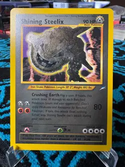 Shining Steelix 112/105 Pokemon TCG Neo Destiny Holo - Image 1