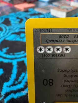 Shining Steelix 112/105 Pokemon TCG Neo Destiny Holo - Image 5