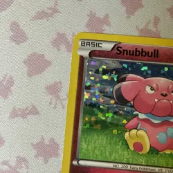 Pokemon TCG - SNUBBULL - 8/12 - HOLO - PROMO - MCDONALD'S COLLECTION (2014) - MP - Image 2