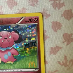 Pokemon TCG - SNUBBULL - 8/12 - HOLO - PROMO - MCDONALD'S COLLECTION (2014) - MP - Image 3