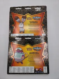 Pokemon TCG Shining Fates Mad Party Pin Collection Box Set of 2 - Image 3