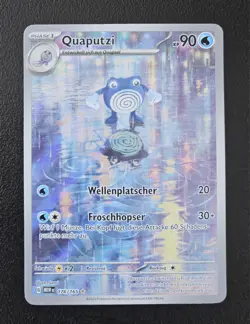 Pokemon Quaputzi 176/165 Illustratinon Rare Set 151 Deutsch NM Pokemon - Image 1