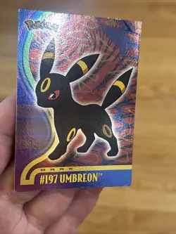 Pokemon 2001 Topps Holo Umbreon #197 Rare Old School Vintage Foil Wow - Image 4