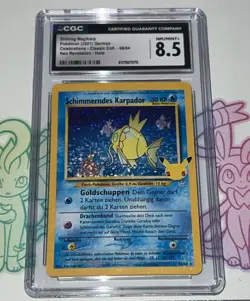 Pokemon - Schimmerndes Karpador - CGC 8.5 - 2021 Celebrations / 25th - Holo - DE - Image 1
