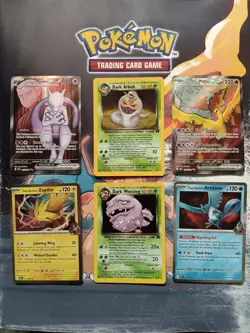 Challenge From The Darkness Set & Team rocket Pokemon Set - Image 1