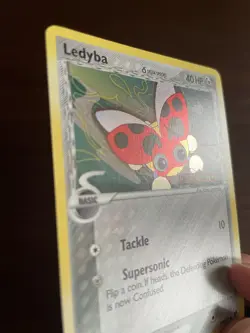 Pokemon TCG - Ledyba 53/101 ex - Dragon Frontiers Holo Stamped - LP - Image 2