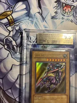 Yugioh 1st Edition LOB-006 Gaia The Fierce Knight 9.5 - Image 3